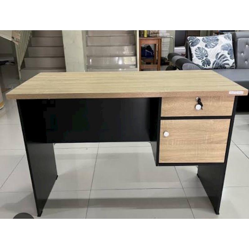 Jual MEJA TULIS KANTOR / MEJA KERJA MURAH / MEJA KAKI BESI MEJA TULIS