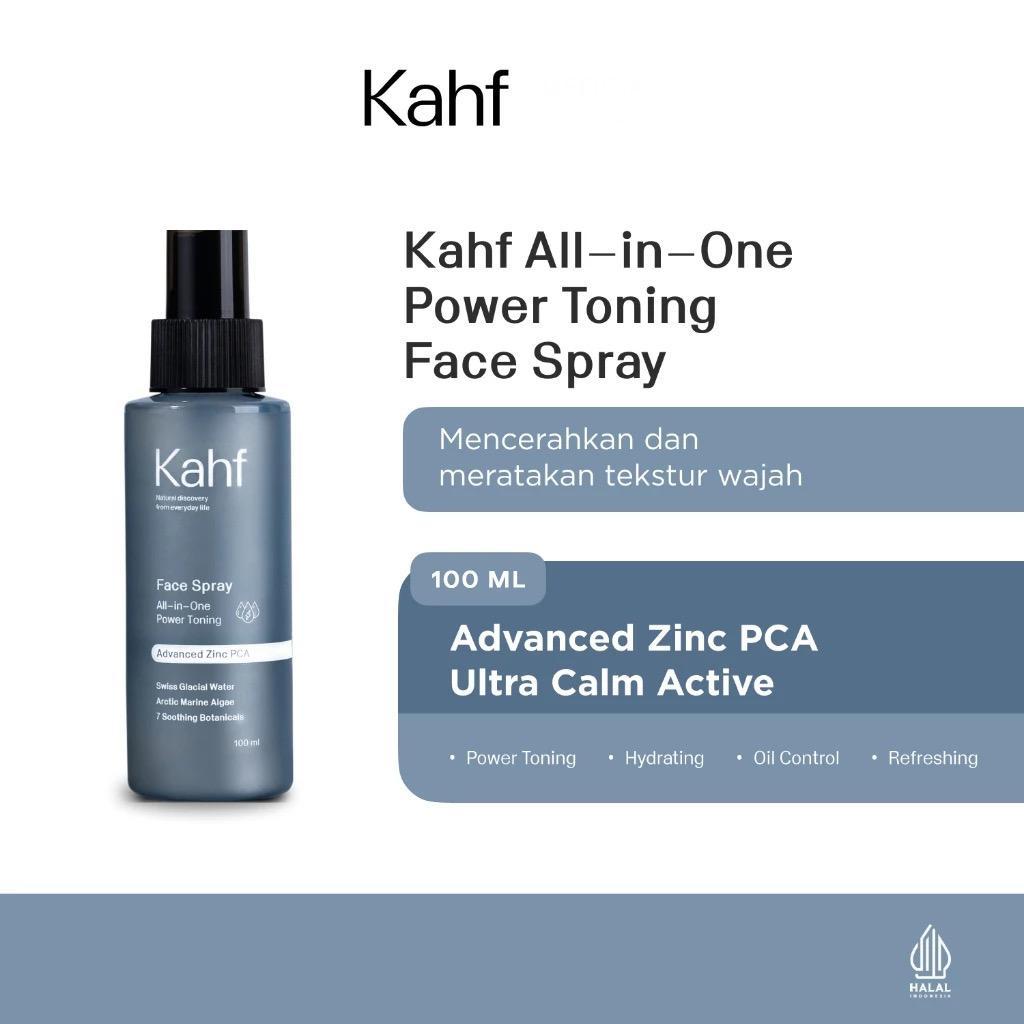 Kahf All-in-One Power Toning Face Spray 100 ml - Toner Wajah Pria untuk ...