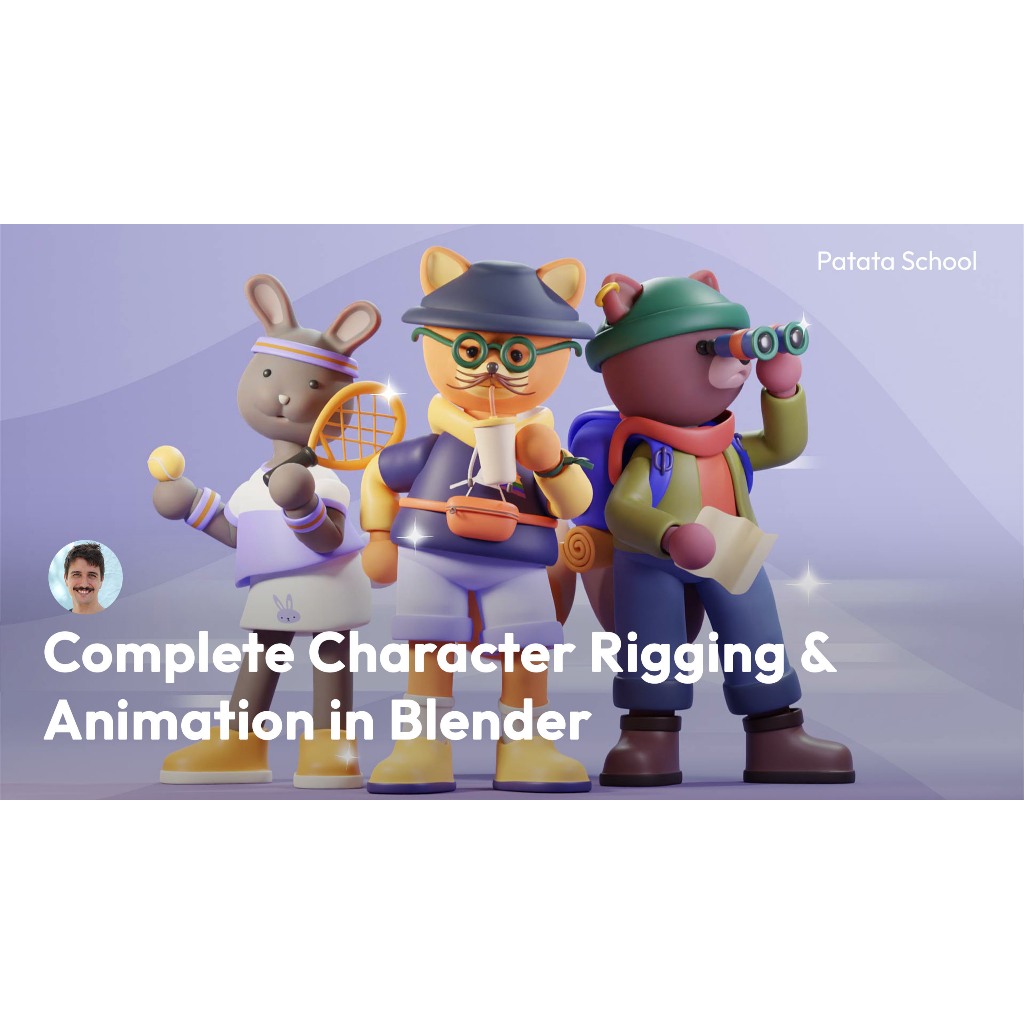 Jual Blender 3D - Character rigging and animation in Blender 3D Blender ...
