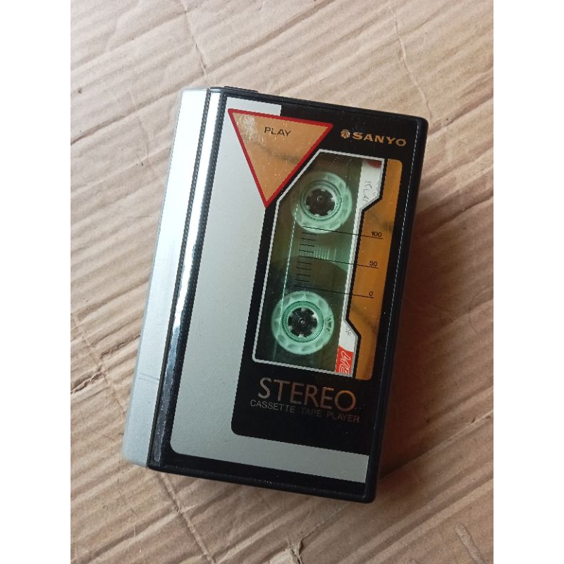 Baladeur Cassette Sanyo MGP-100B – Vintage, Testé OK