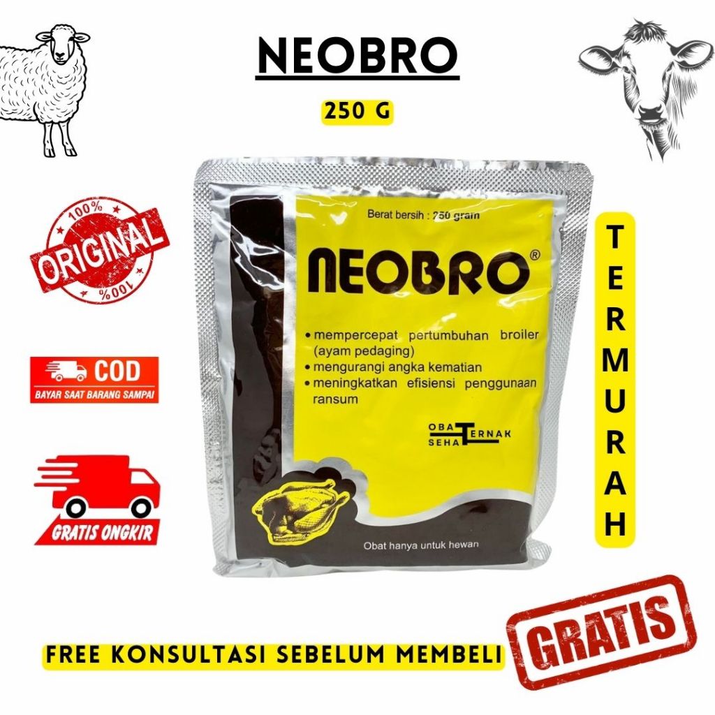 Jual Neobro 250 gram - MEDION - Vitamin Penambah Nafsu Penggemuk ...
