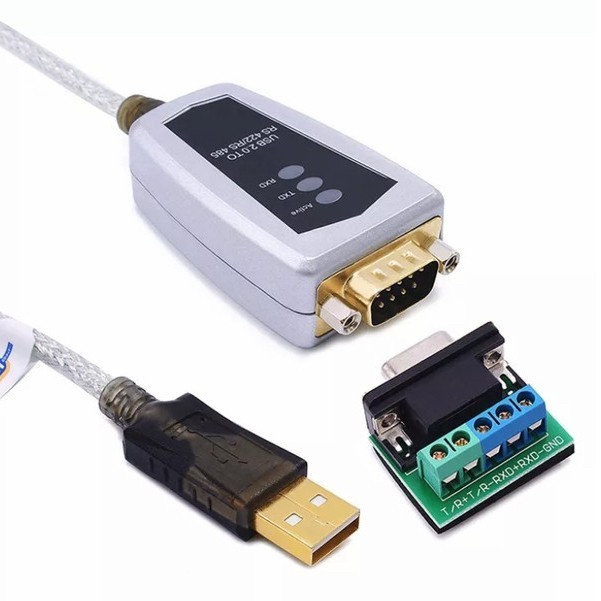 Jual USB to RS422 RS485 Serial Port Converter DB9 Male - DTECH DT-5019 ...