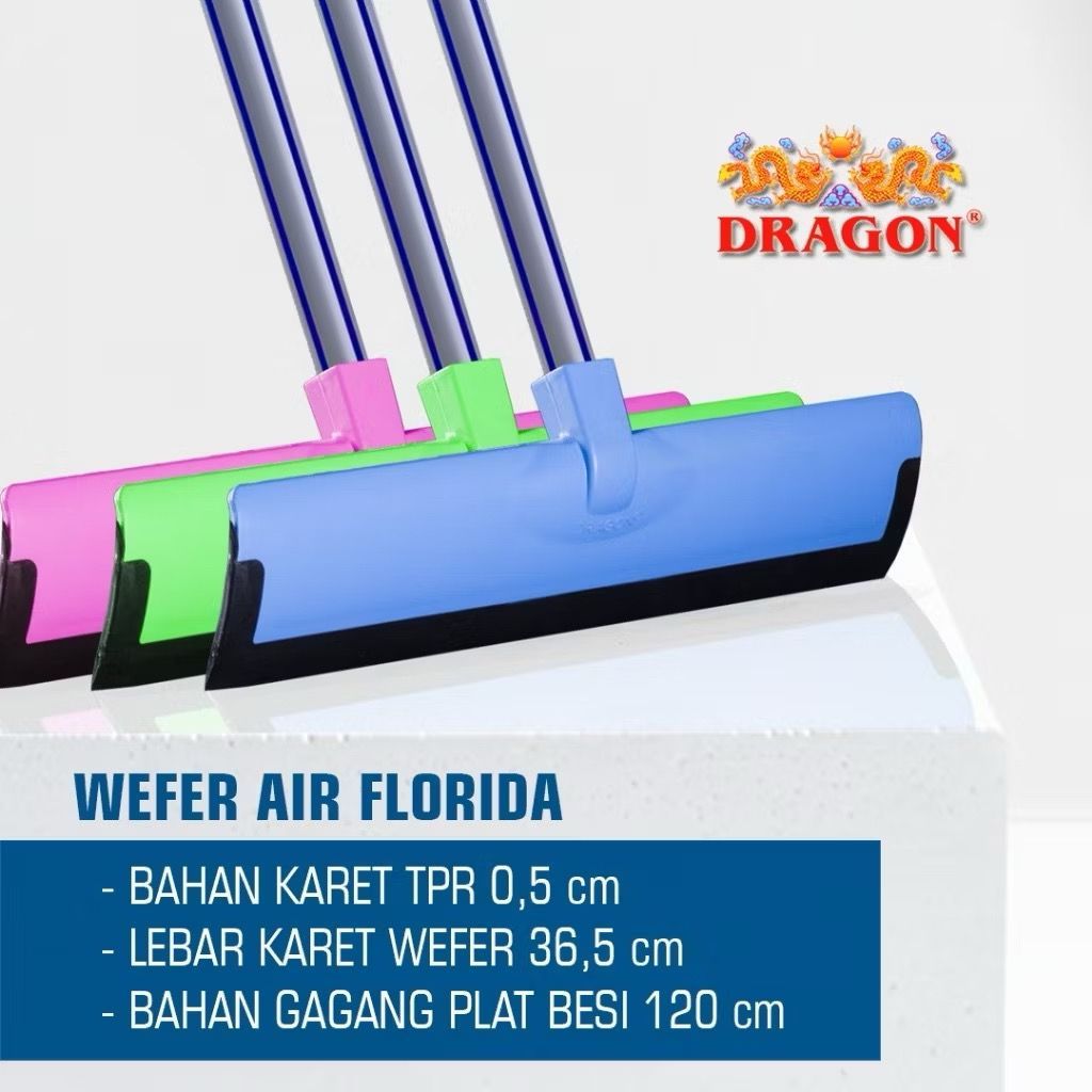 Jual DRAGON - WEFER KARET AIR FLORIDA 120 CM SEROKAN PEMBERSIH AIR ...