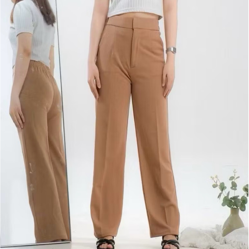 Jual Cozie Cullote Loose Pants - Celana Highwaist Panjang