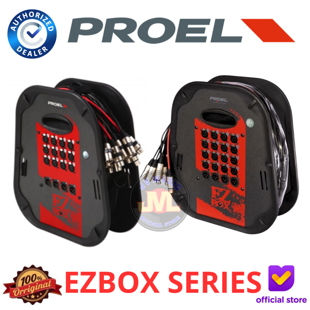 Jual Proel EZBOX1204 EZBOX1604 EZBOX Series Audio Stage Box Proel EZBOX ...
