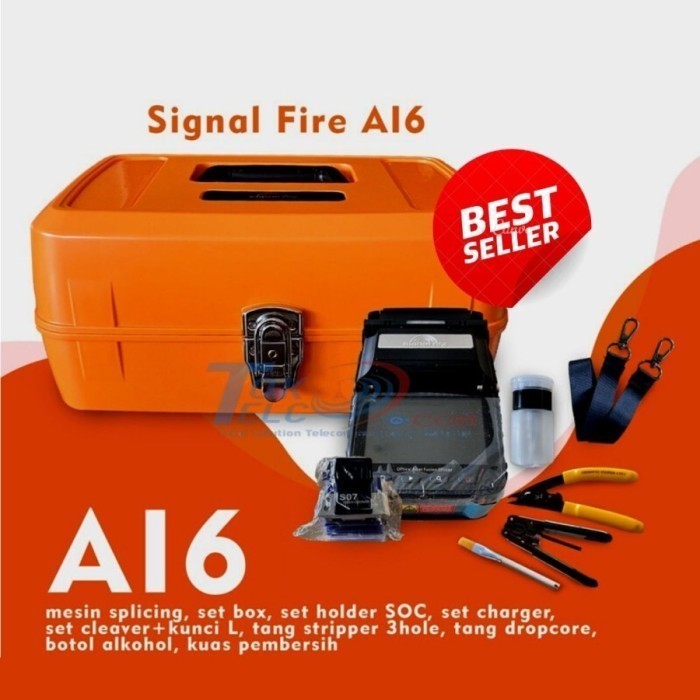 AI6C FUSION SPLICER 6 MOTOR SIGNAL FIRE Bergaransi