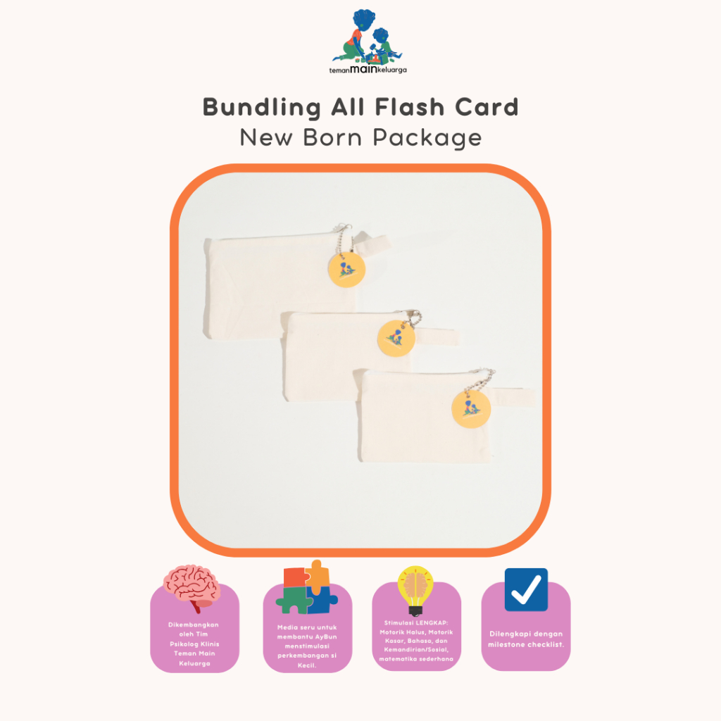 Jual TemanMainkeluarga Bundling All Flash Card New Born Package ...