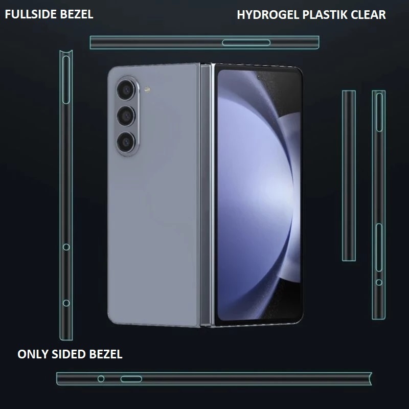 Jual BEZEL HYDROGEL FULLSET KELILING OPPO FIND N2 FLIP N2 FOLD N3 FOLD ...