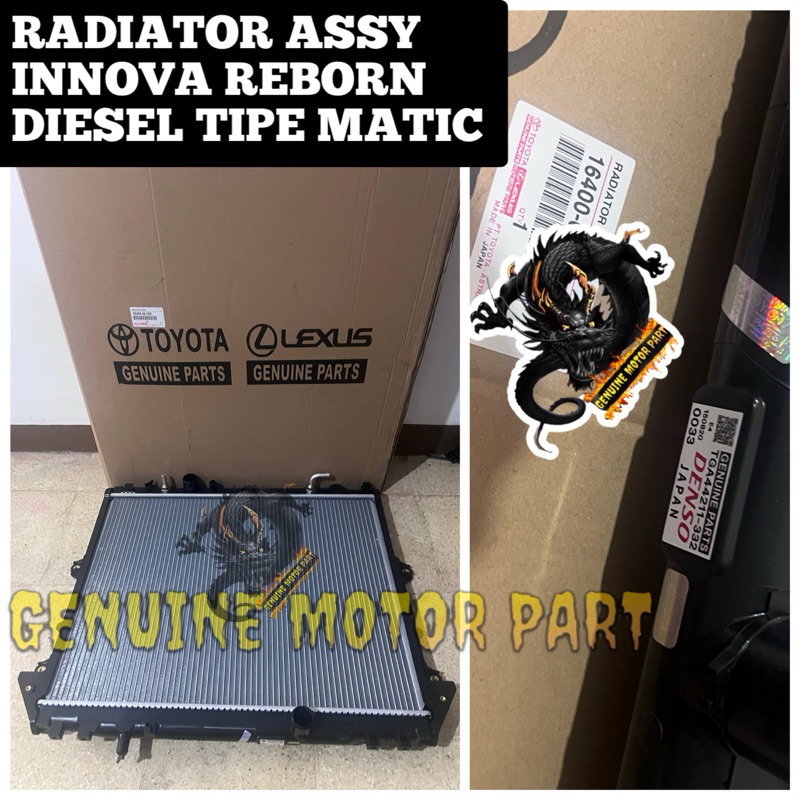Jual Radiator Assy Innova Reborn Diesel Matic Original Denso | Shopee ...
