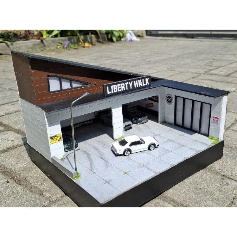 Jual DIORAMA DIECAST LBWK GARAGE | Shopee Indonesia