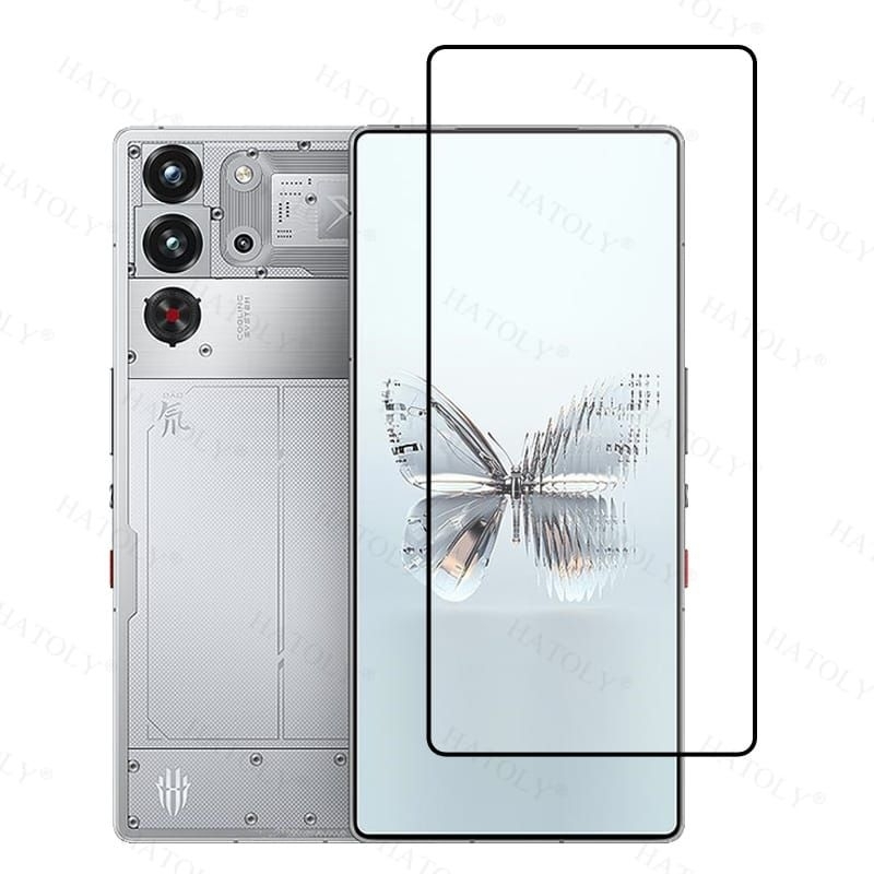 Custodia Protettiva Per ZTE Nubia Red Magic 9 Pro / 9 Pro+ / 9S Pro / 9S Pro+ - Compatibile MagSafe, Paraurti TPU + Retro Acrilico Trasparente, Antiurto, Con Pellicola