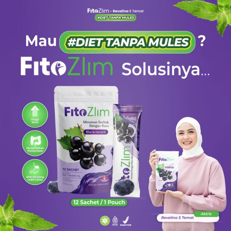 Jual Fitozlim 12 Sachet | Minuman Diet Serat Hitam | Turunkan Berat ...
