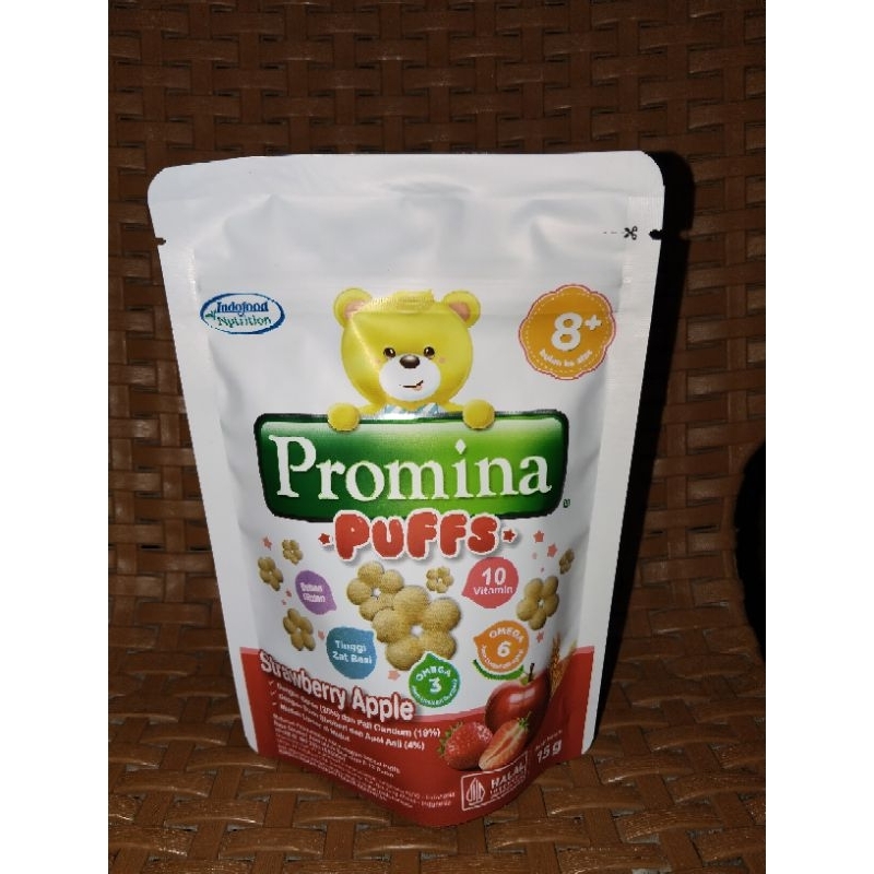 Jual Promina Puffs Rasa Strawberry Apel 15 gram | Shopee Indonesia
