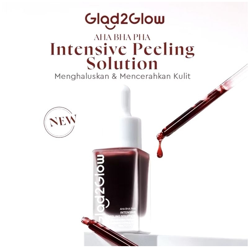 Jual GLAD2GLOW AHA BHA PHA Intensive Peeling Solution | Shopee Indonesia
