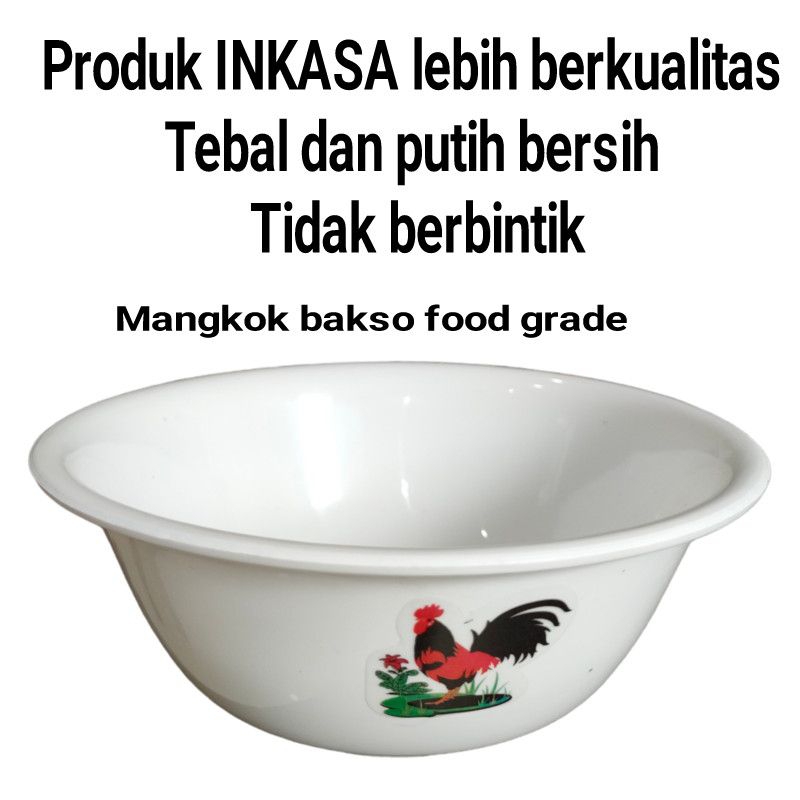 Jual PAKET HEMAT isi 24 mangkok inkasa PREMIUM lebih tebal dan putih ...