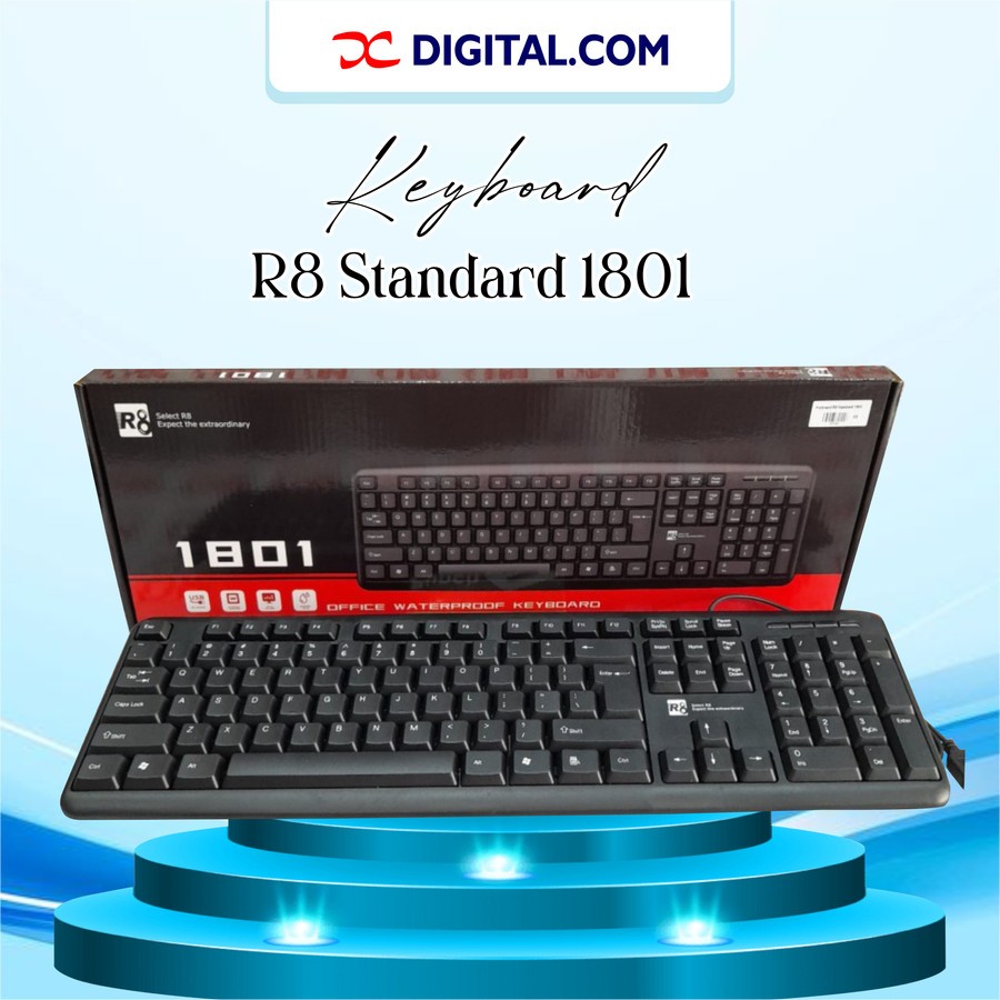 Jual Keyboard R8 Standard 1801 | Shopee Indonesia