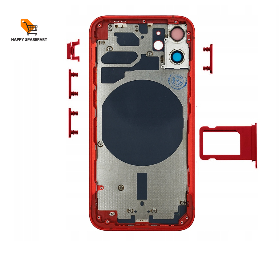 Jual HOUSING IP 12 / 12 MINI BACK CASSING CASING BACKDOOR NEW FULLSET ...