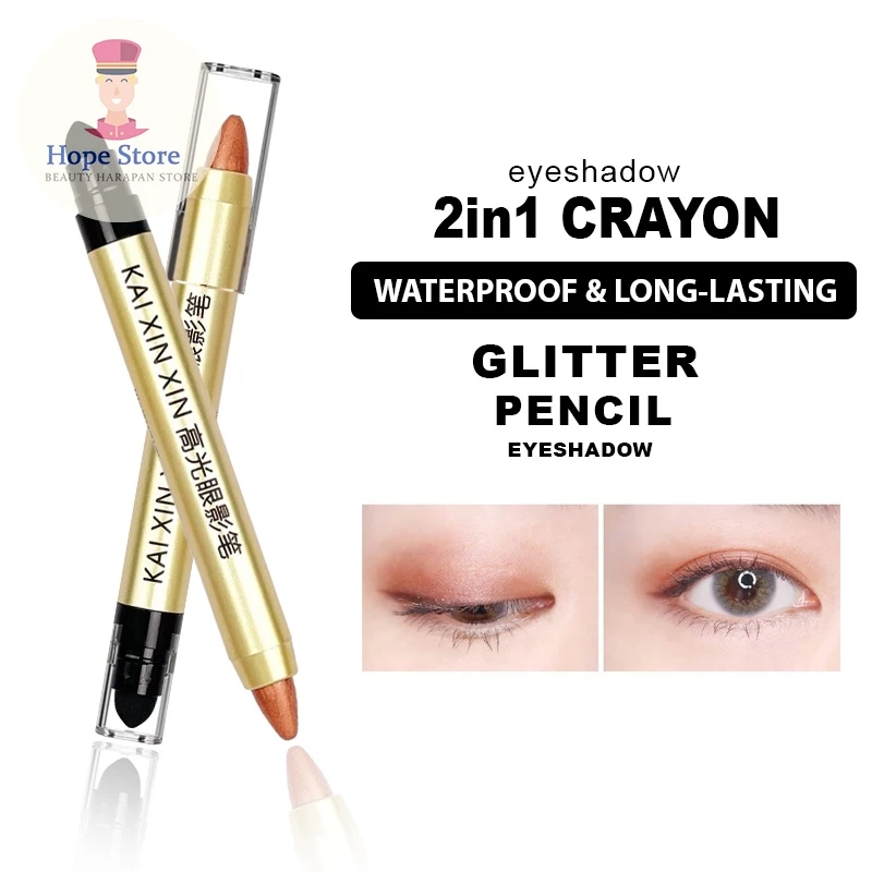 Kaixinxin Eyeshadow Pen Pencil / Eyeshadow Glitter / Eyeshadow Waterpoof & Tahan Lama | AutoStock
