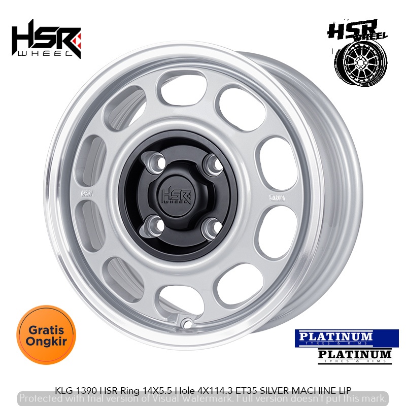 Jual VELG MOBIL RACING R14 XENIA LIVINA KIJANG VELOSHSR KLG H4 | Shopee ...