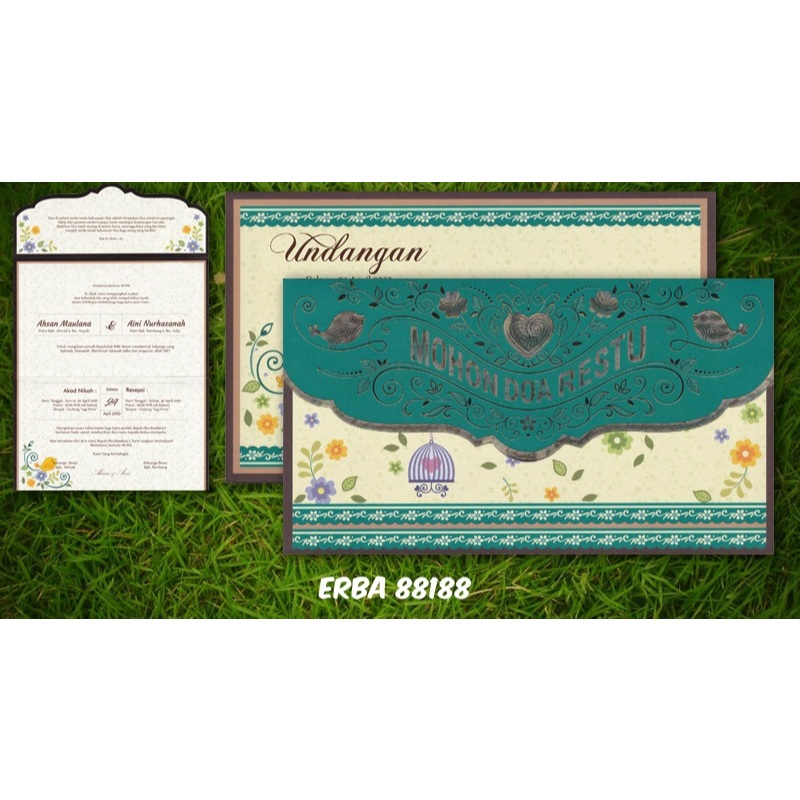Jual UNDANGAN 88188 ( FOIL SILVER ) | Shopee Indonesia