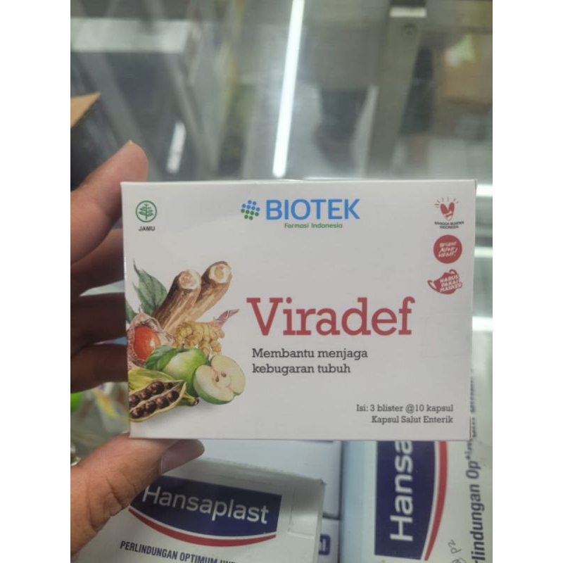 Jual VIRADEF BIOTEK ( 3 blister = 30 kapsul) | Shopee Indonesia