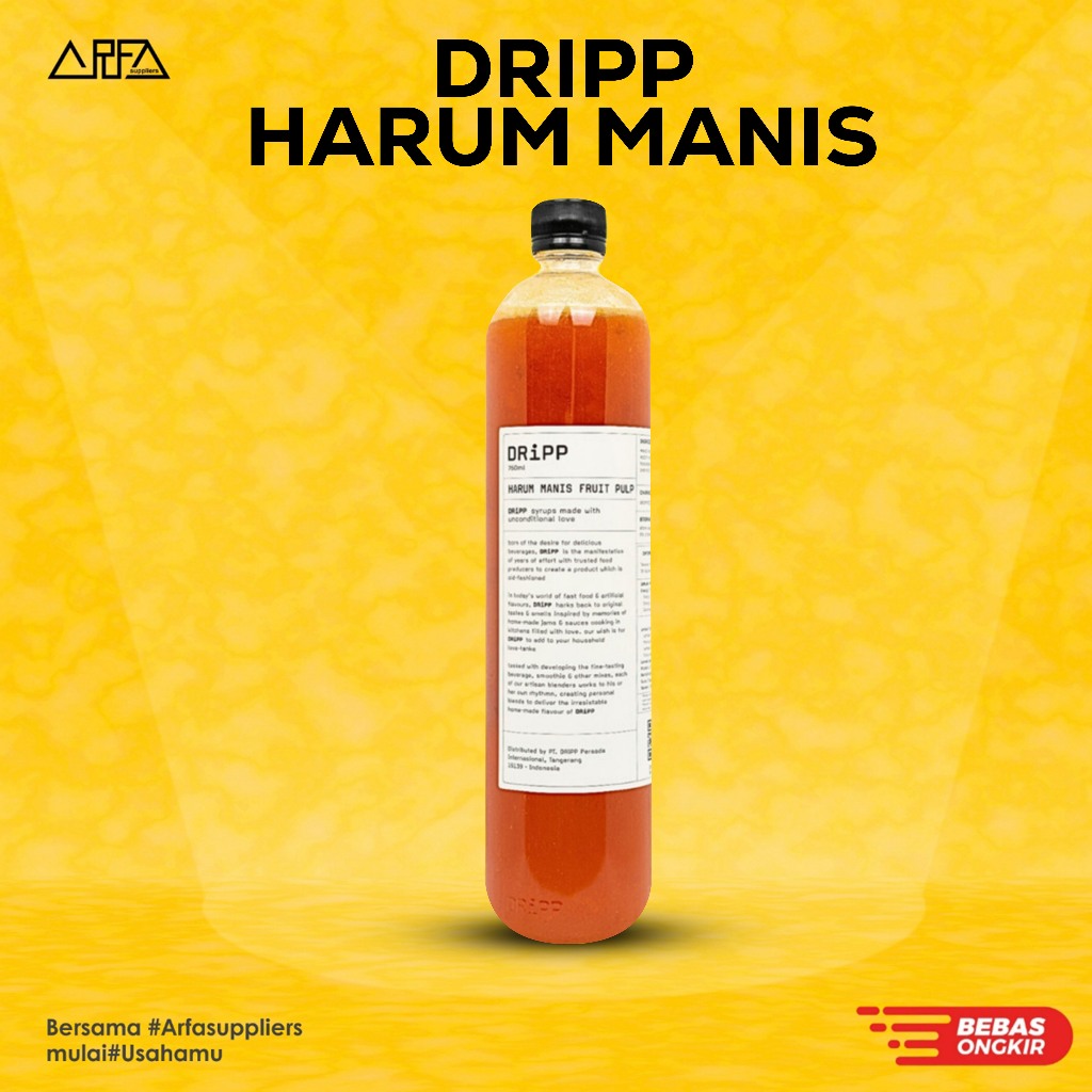 Jual Sirup Dripp Harum Manis Fruit Pulp | Shopee Indonesia