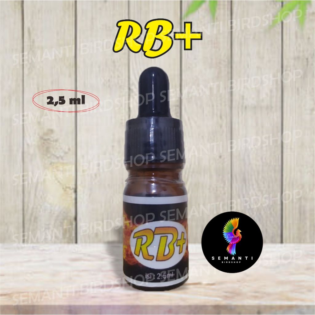Jual RB + PLUS RB+ 2.5 ML KECIL VITAMIN DOPING BURUNG PLECI ...