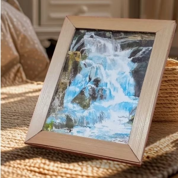 Jual Waterfall Recycled Painting Handmade | Shopee Indonesia
