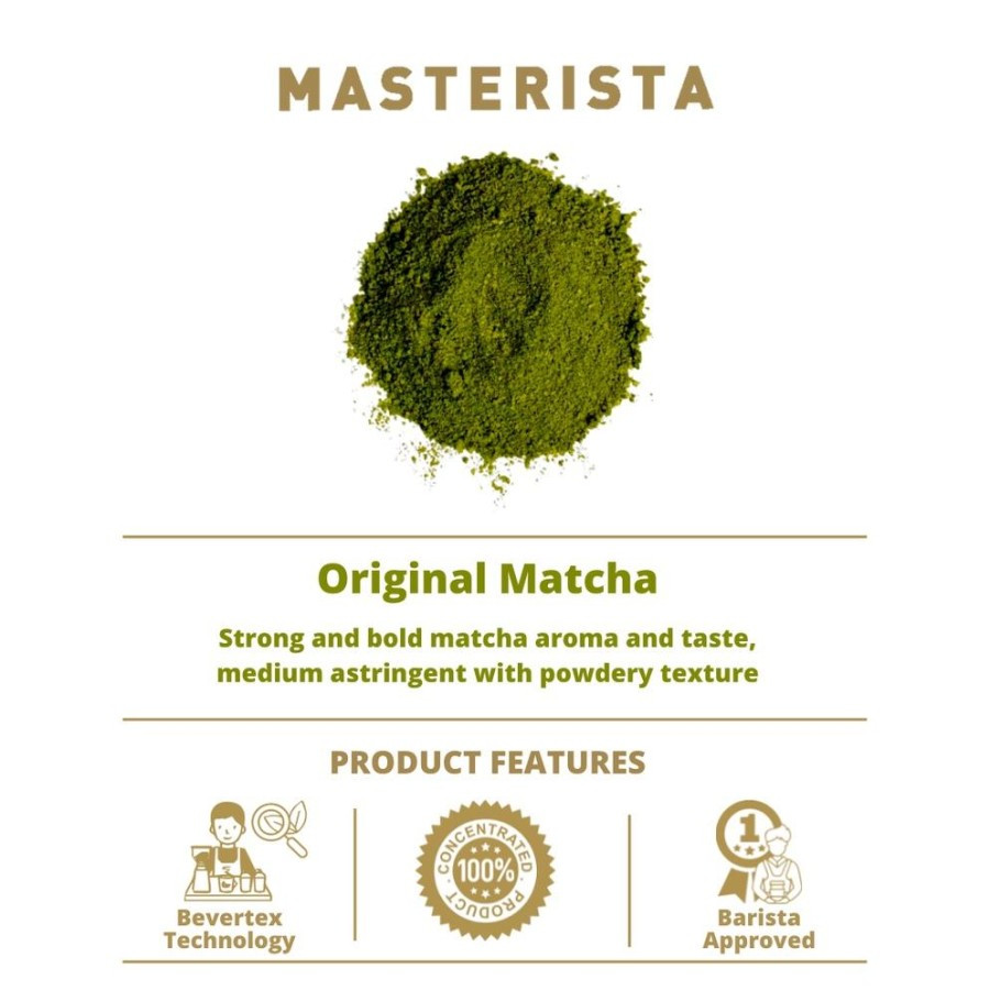 Jual Masterista Frappe Powder Bubuk Minuman Original Matcha 800 gr ...