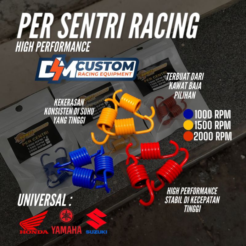 Jual PER SENTRI 1000 RPM 1500 RPM 2000 RPM HONDA VARIO SCOOPY BEAT PCX ...