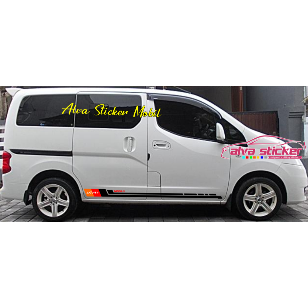Jual discont sticker evalia sticker evalia list bodykit mobil nissan ...