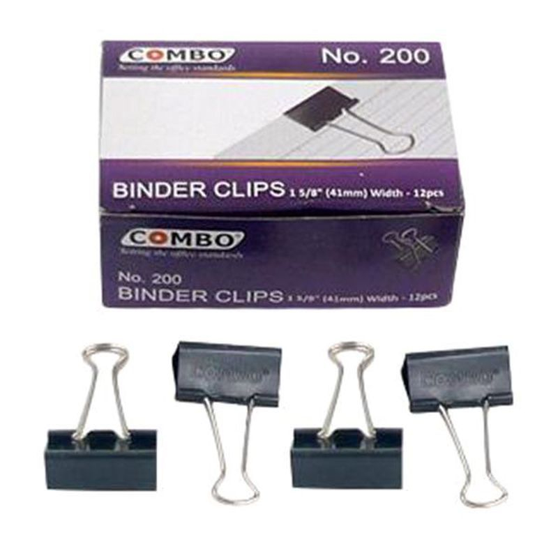 Jual Binder Clip 200 Penjepit File Dokumen/BESAR | Shopee Indonesia