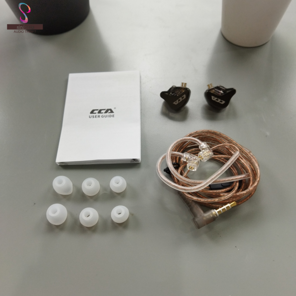 Jual CCA CRA with Mic In Ear Monitor HiFi Headset - Black | Shopee ...