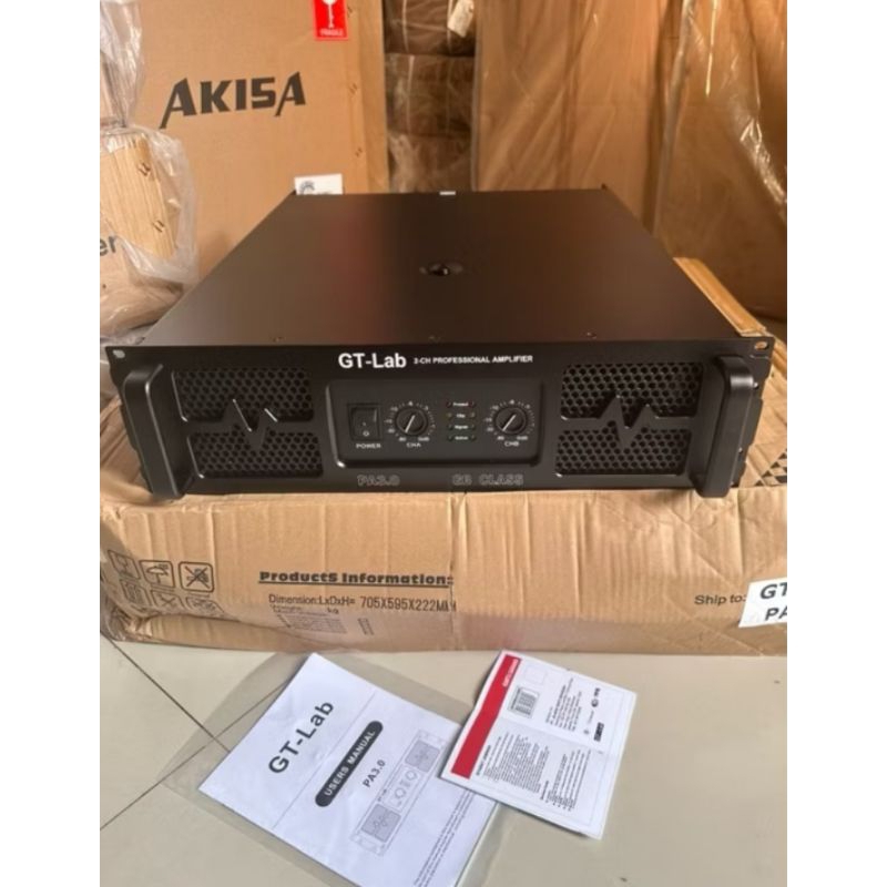 Jual Power Amplifier GT Lab RDW PA 3.0 / PA3.0 Original 2X2200watt ...