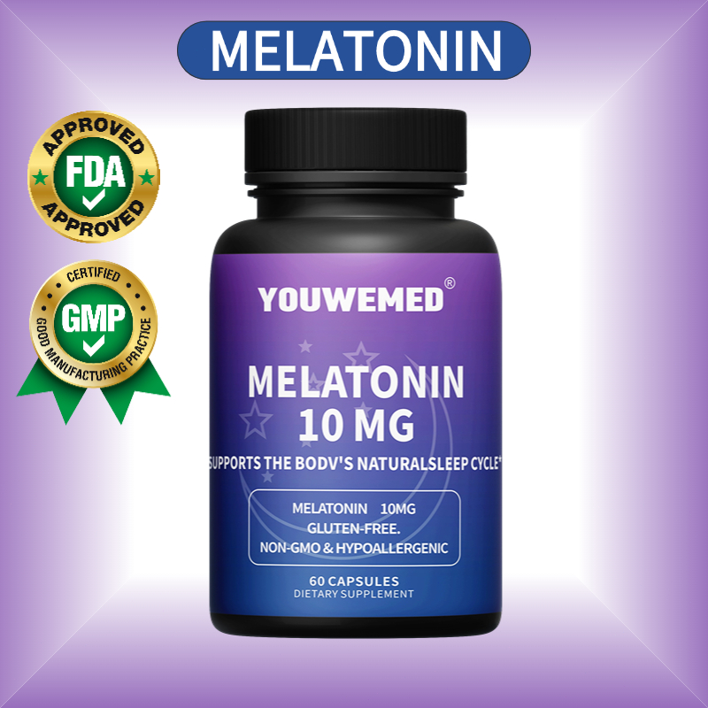Jual Melatonin, Suplemen Alami, Tidur Nyenyak Tenang, 60 Kapsul ...