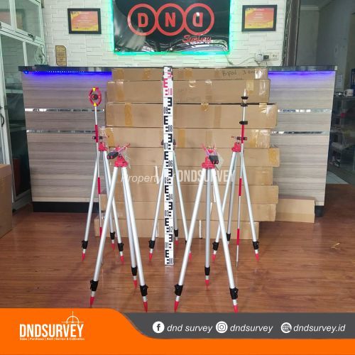 Jual Tripole Jepit / Capit Clamp Pole Standing Rambu Ukur Prisma Mini ...