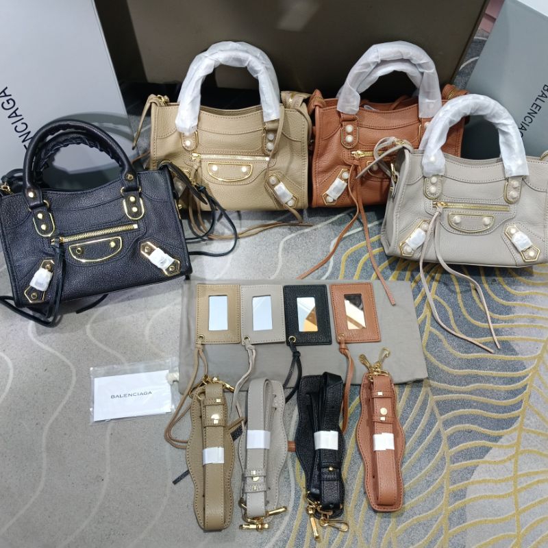 Jual (Full Zipper BB) Tas Balen city Edge 23cm + Box | Shopee Indonesia