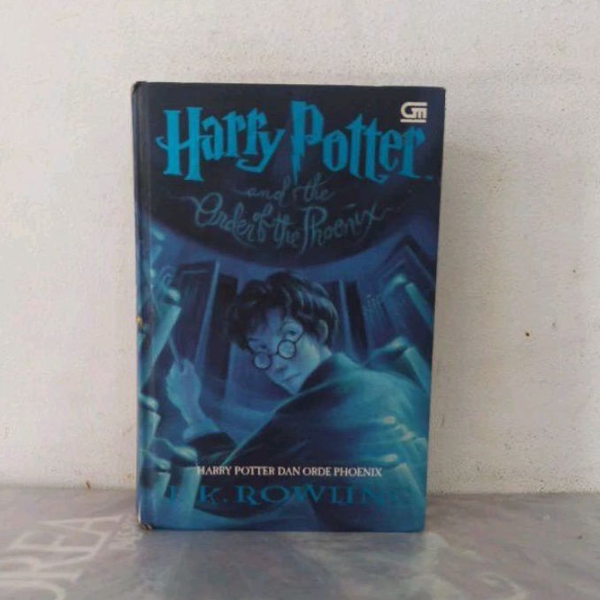 Jual Novel Original Harry Potter AND THE ORDER OF THE PHOENIX TAHUN 5 ...