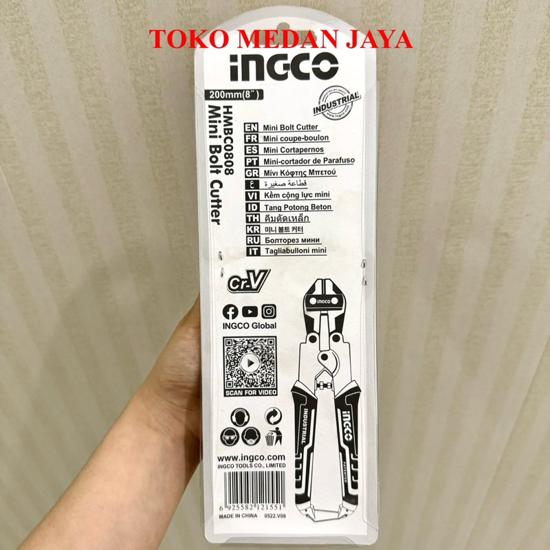 Jual GUNTING POTONG MINI KAWAT BESI BAJA BETON JARI JARI BOLT CUTTER 8 ...
