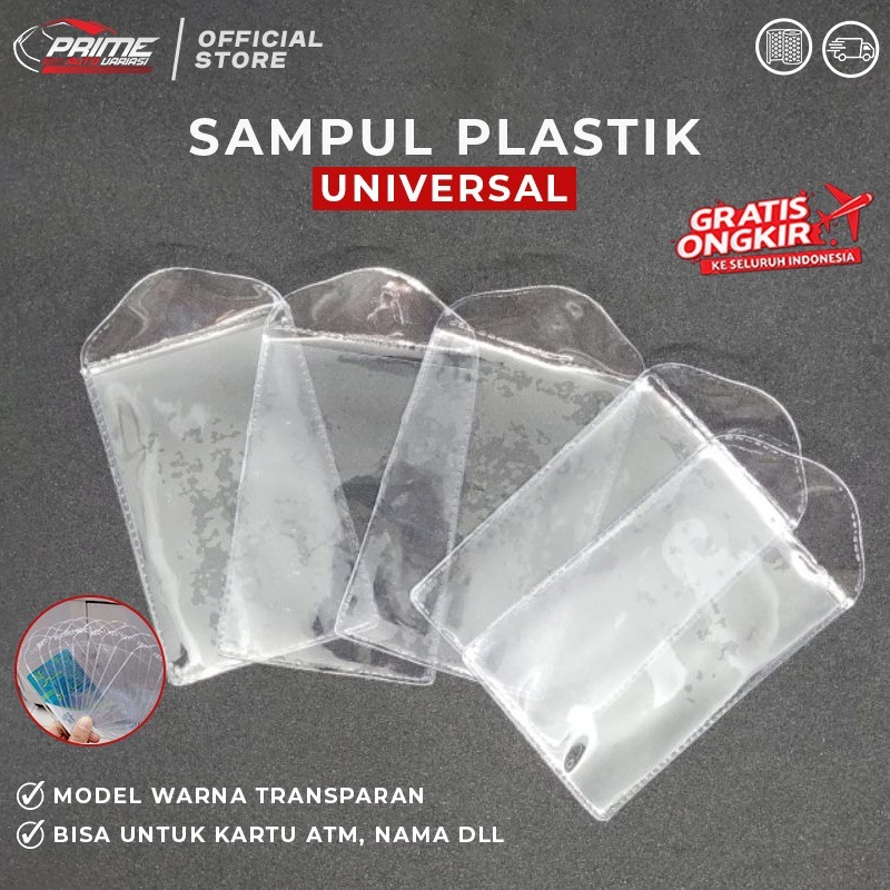 Jual [10pcs] PLASTIK COVER VGEN ID CARD - NAME TAG - SIM - KTP - EMONEY ...