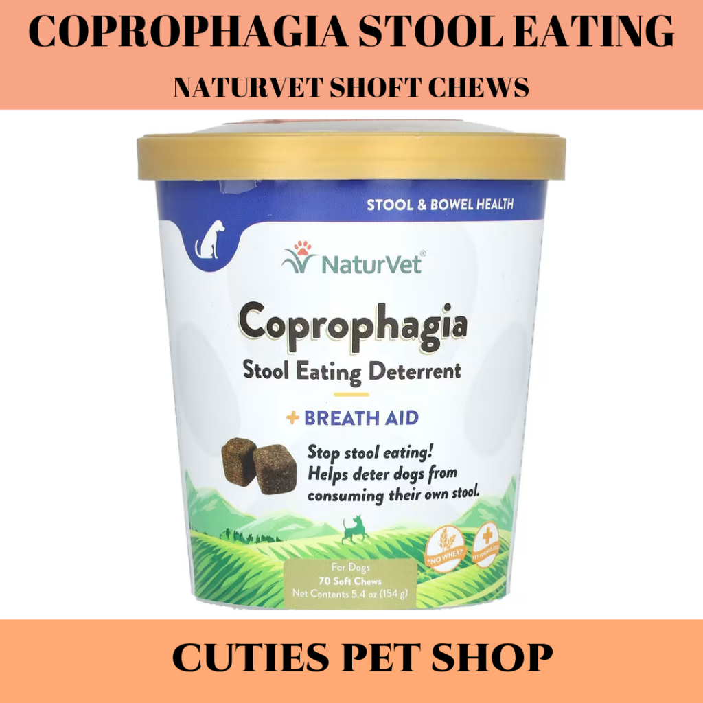 Jual NATUR VET COPROPHAGIA STOP MAKAN POO STOOL EATING DETERRENT
