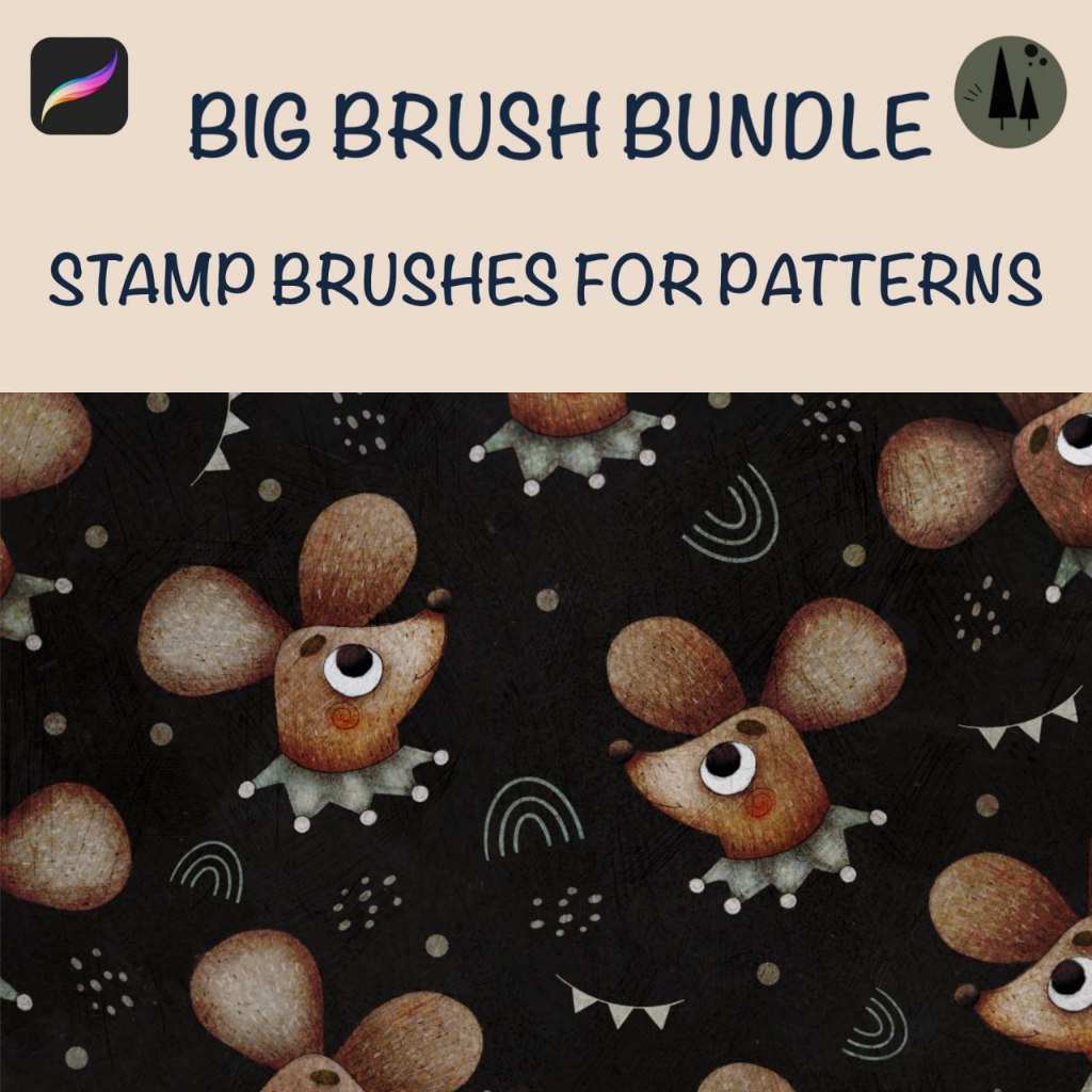 Jual Procreate Brush - Stamp Brushes for Pattern Design | Shopee Indonesia