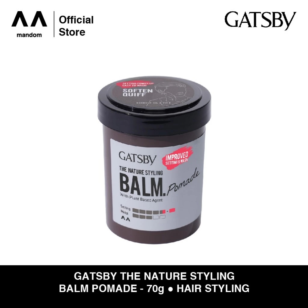 Jual GATSBY The Nature Styling Balm Pomade - Free Bubble Wrap | Shopee ...