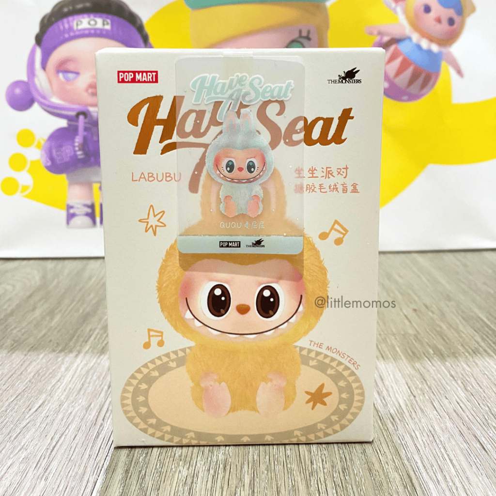 Jual ORIGINAL Labubu Have A Seat Secret Crybaby Sunset
