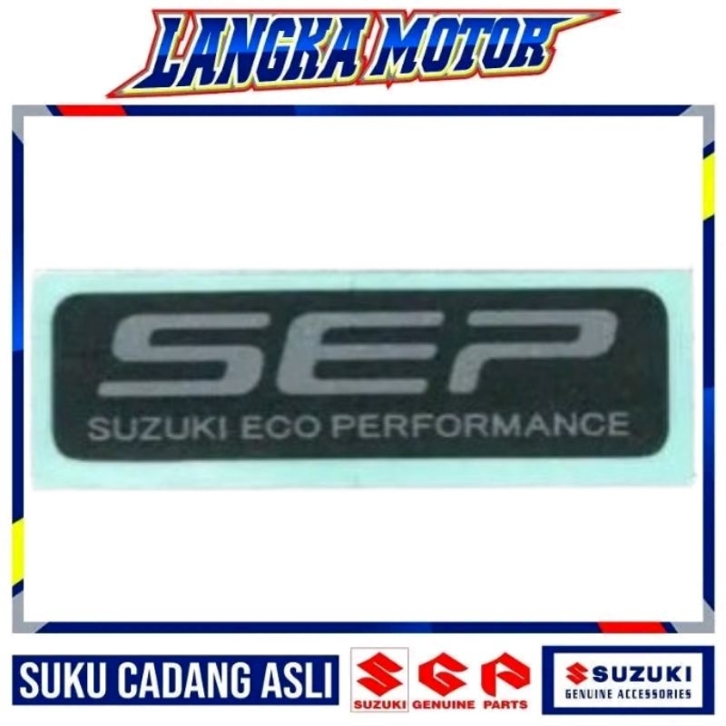 Jual ORI SGP India Emblem Stiker Logo SEP Suzuki Eco Performance ...