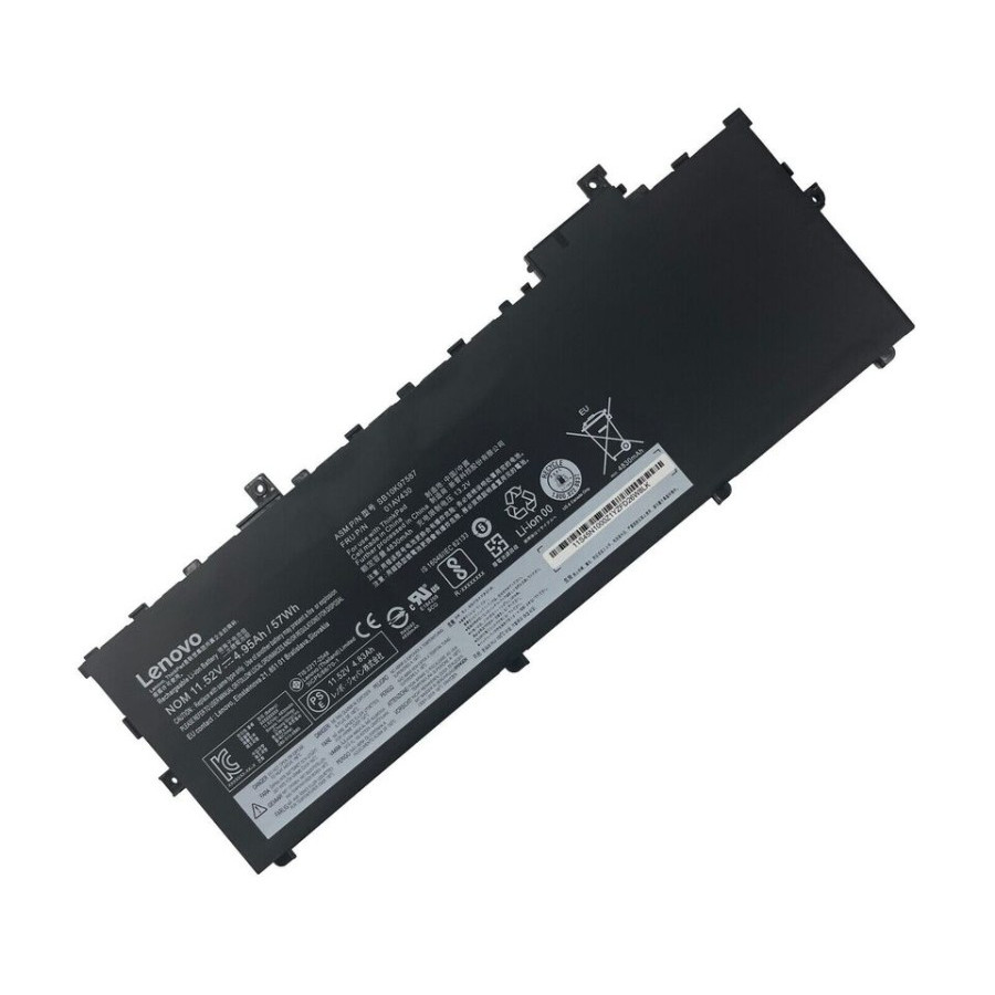 Replacement Battery For Lenovo ThinkPad X1 Carbon 5th & 6th Gen (2017-2018) - 57Wh, 11.52V