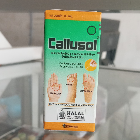 Jual Callusol Cairan Obat Luar 10 ml | Shopee Indonesia