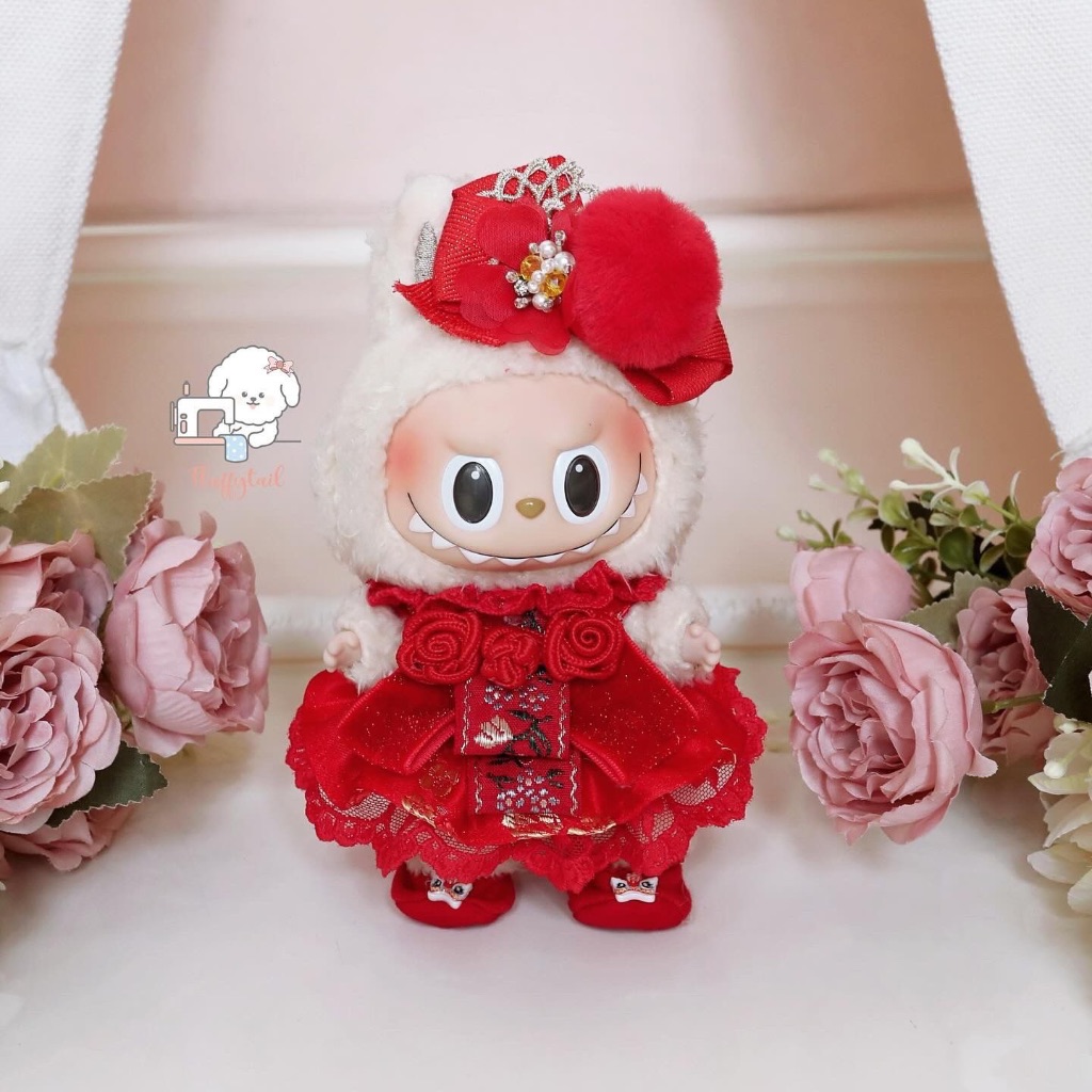 Jual Fluffytail Labubu Clothes Imlek Chinese New Year Collection Baju ...