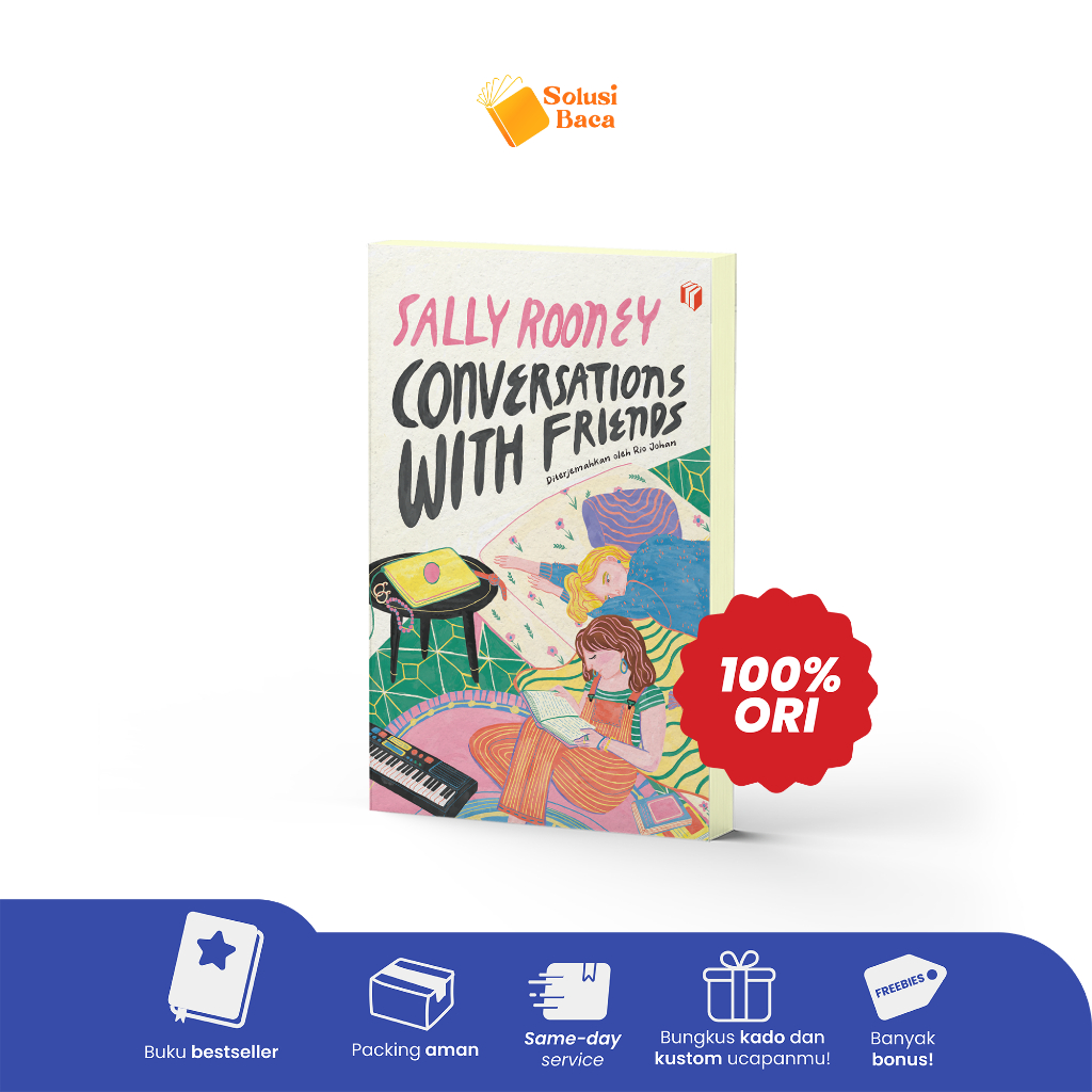 Jual Buku Conversations With Friends - Sally Rooney | Shira Media ...