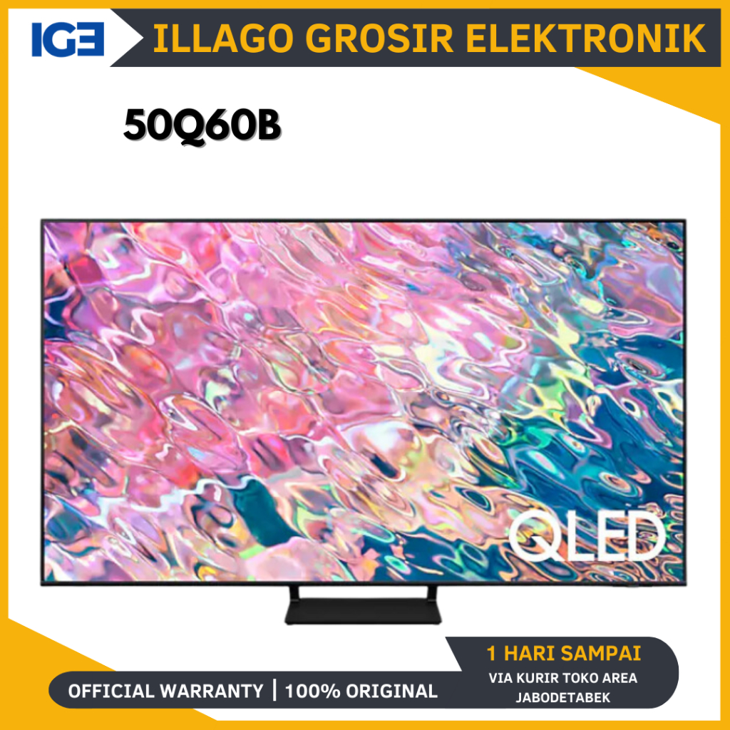 Jual SAMSUNG 50Q63B TV QLED 50 INCH UHD 4K SMART WITH Quantum HDR ...